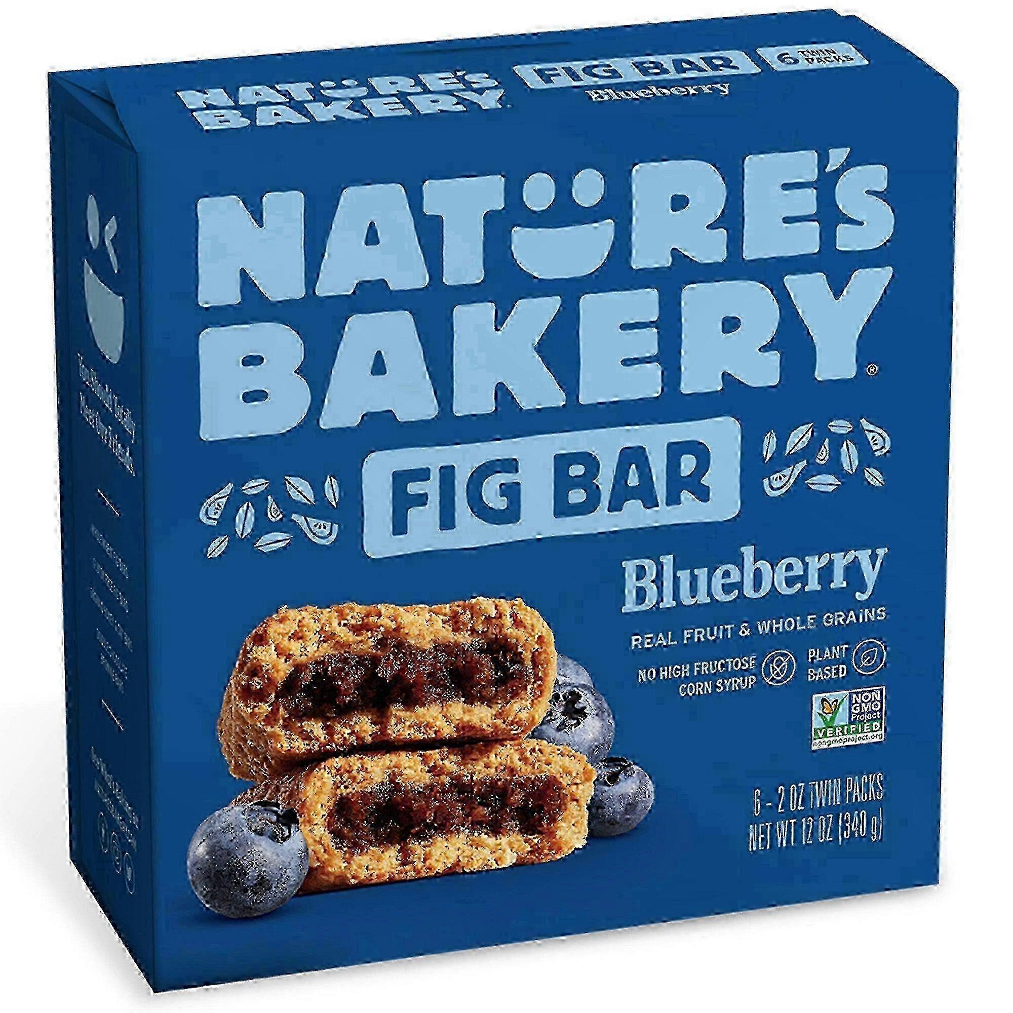 Nature's Bakery Blueberry Fig Bars, 6 Ea