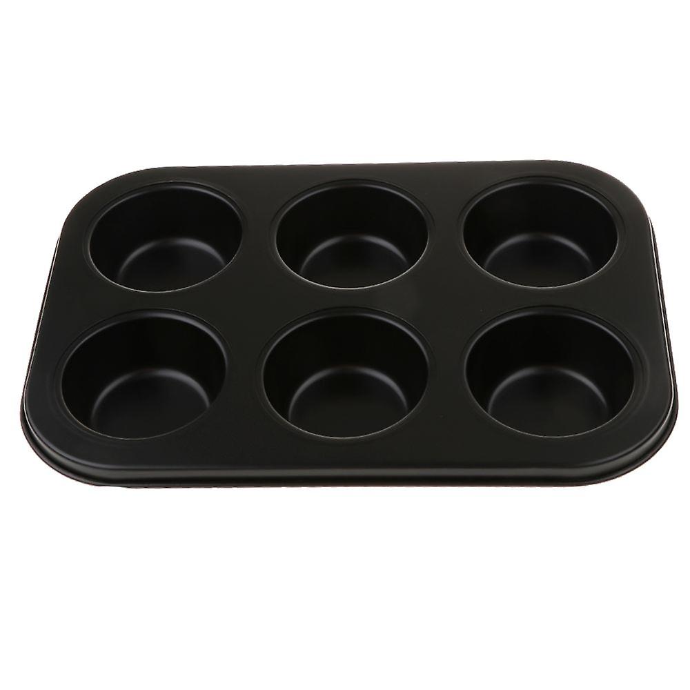 Holes Bakeware Cupcake Muffin Pan Non-stick Cookie Molds Black