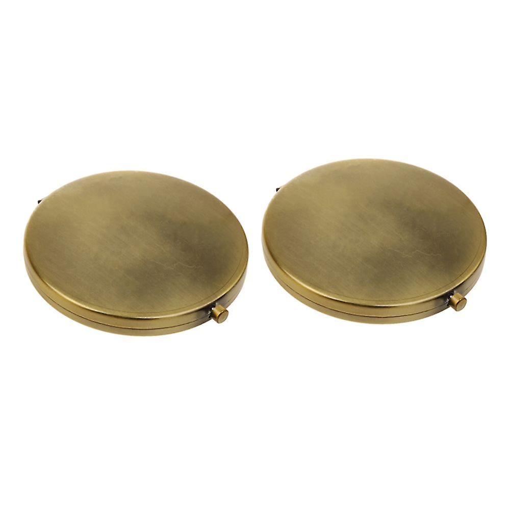 Vintage Folding Magnifying Pocket Mirror