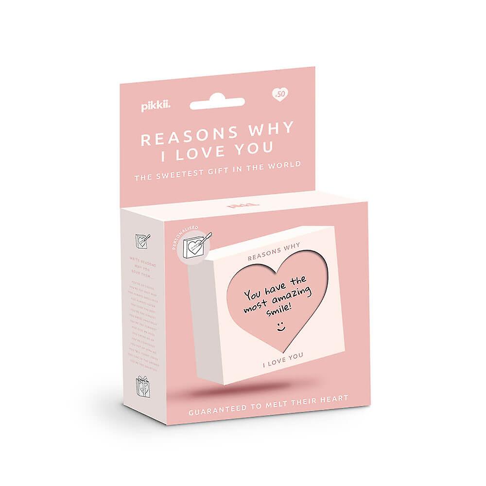 Pikkii Reasons I Love You Slide Box Most Thoughtful Gift Durable High Quality