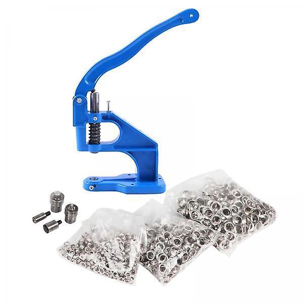 2xHand Pressing Grommet Eyelets Machine Sewing Tool Snap Fastener Dies Mold