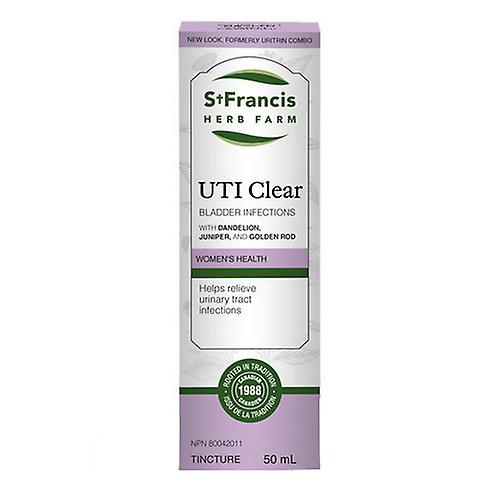UTI Clear Formerly Uritrin，50 毫升，St. Francis Herb Farm Inc.（3 件装）