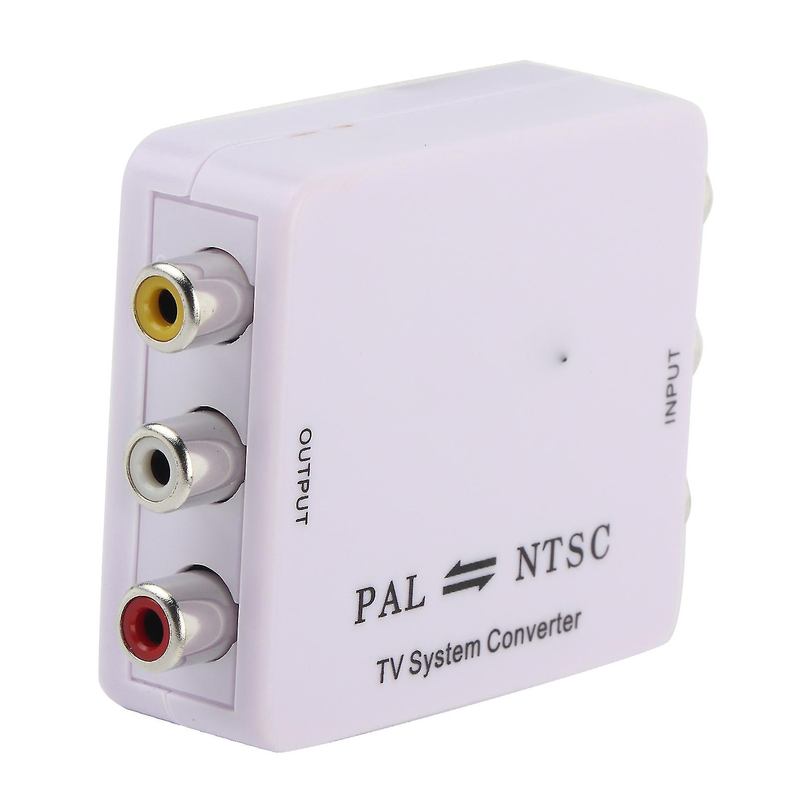 Adaptateur convertisseur et commutateur de système vidéo TV PAL NTSC SECAM vers NTSC PAL HD 1080P