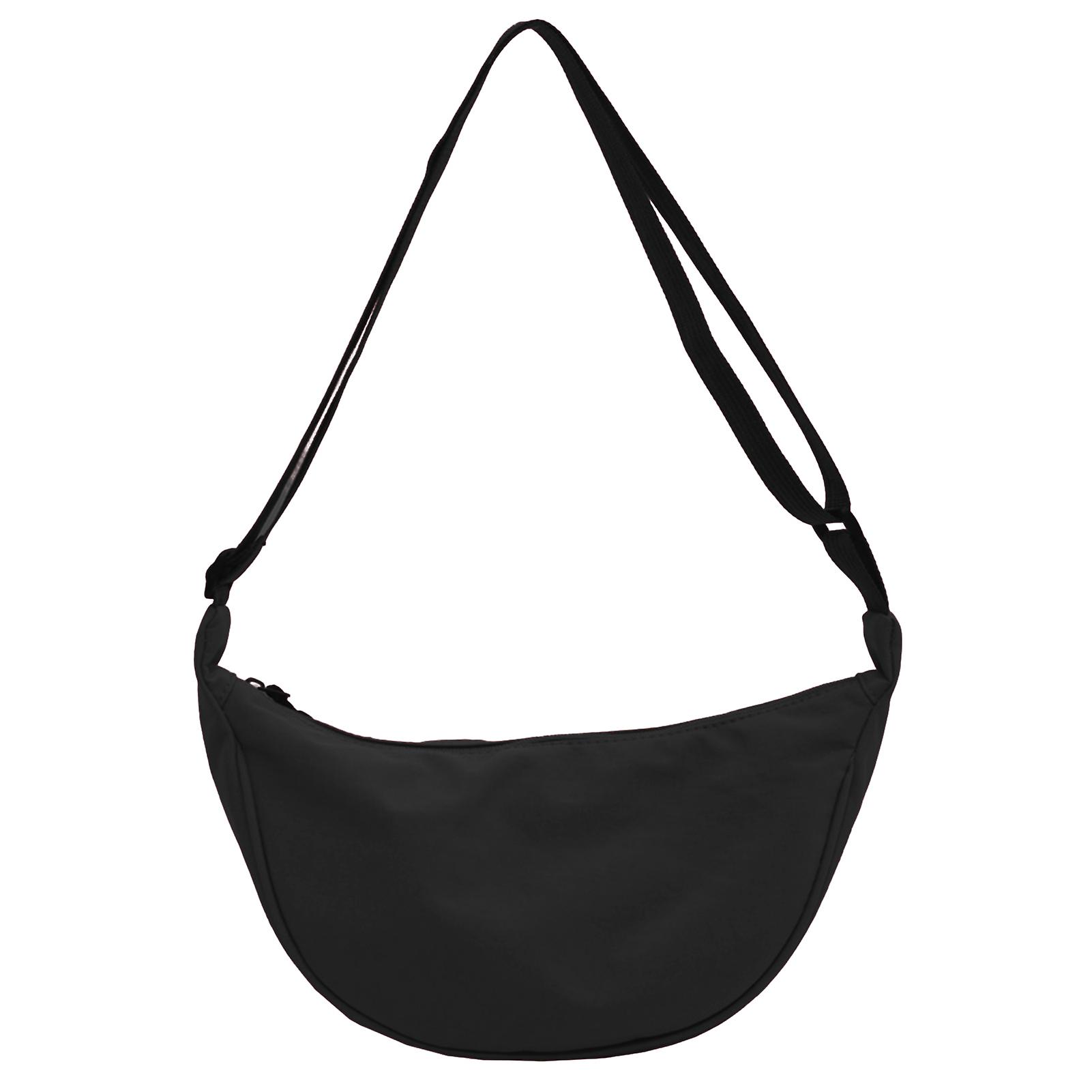Dumpling Bag Shoulder Daypack Adjustable Strap Smooth Zipper Shoulder Bag
