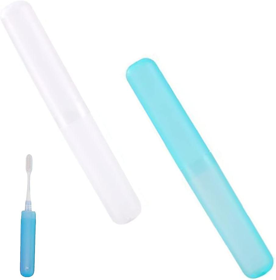 2-piece toothbrush case, portable toothbrush case