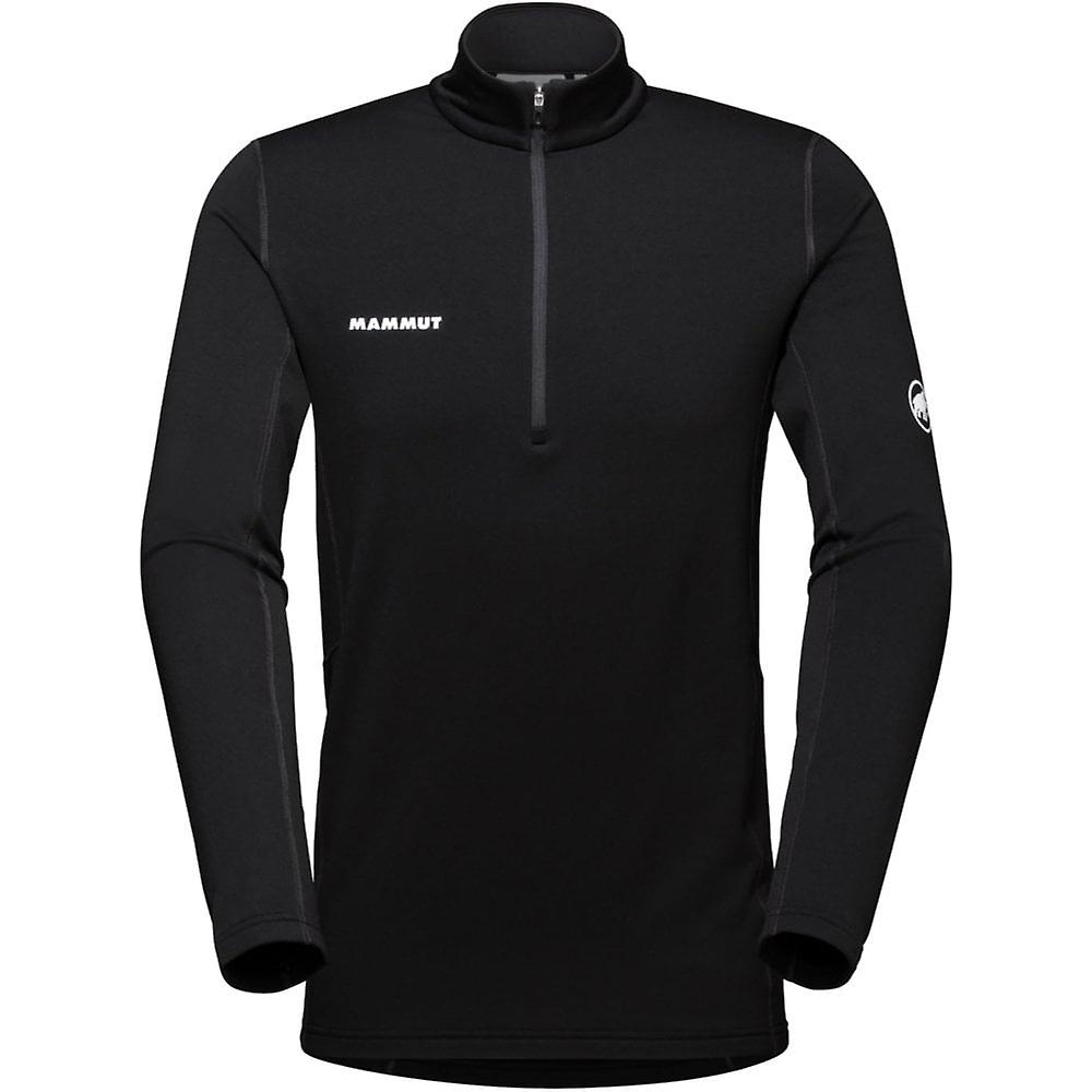 Men's Mammut Aenergy ML Half Zip Pull / Black / S