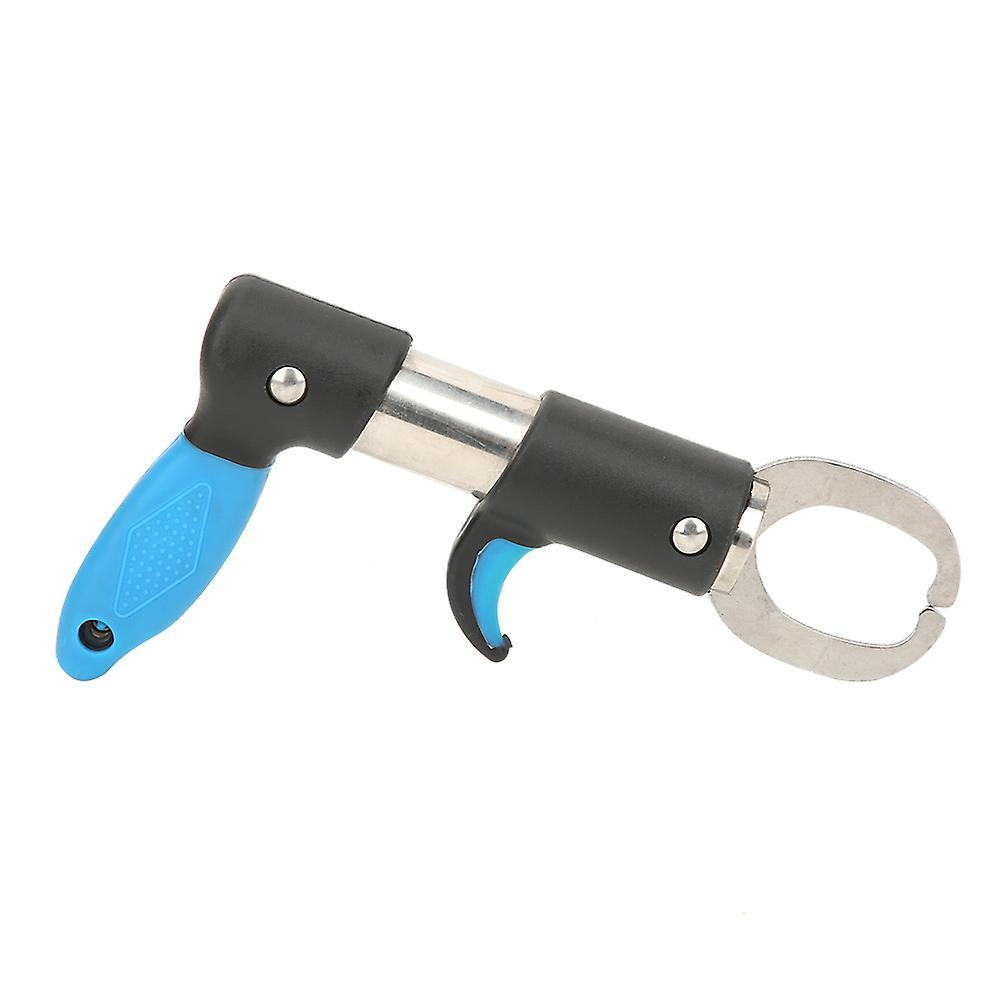 Stainless Steel Fish Control Lip Gripper Plier Lure Controller Clamp Accessoryblue