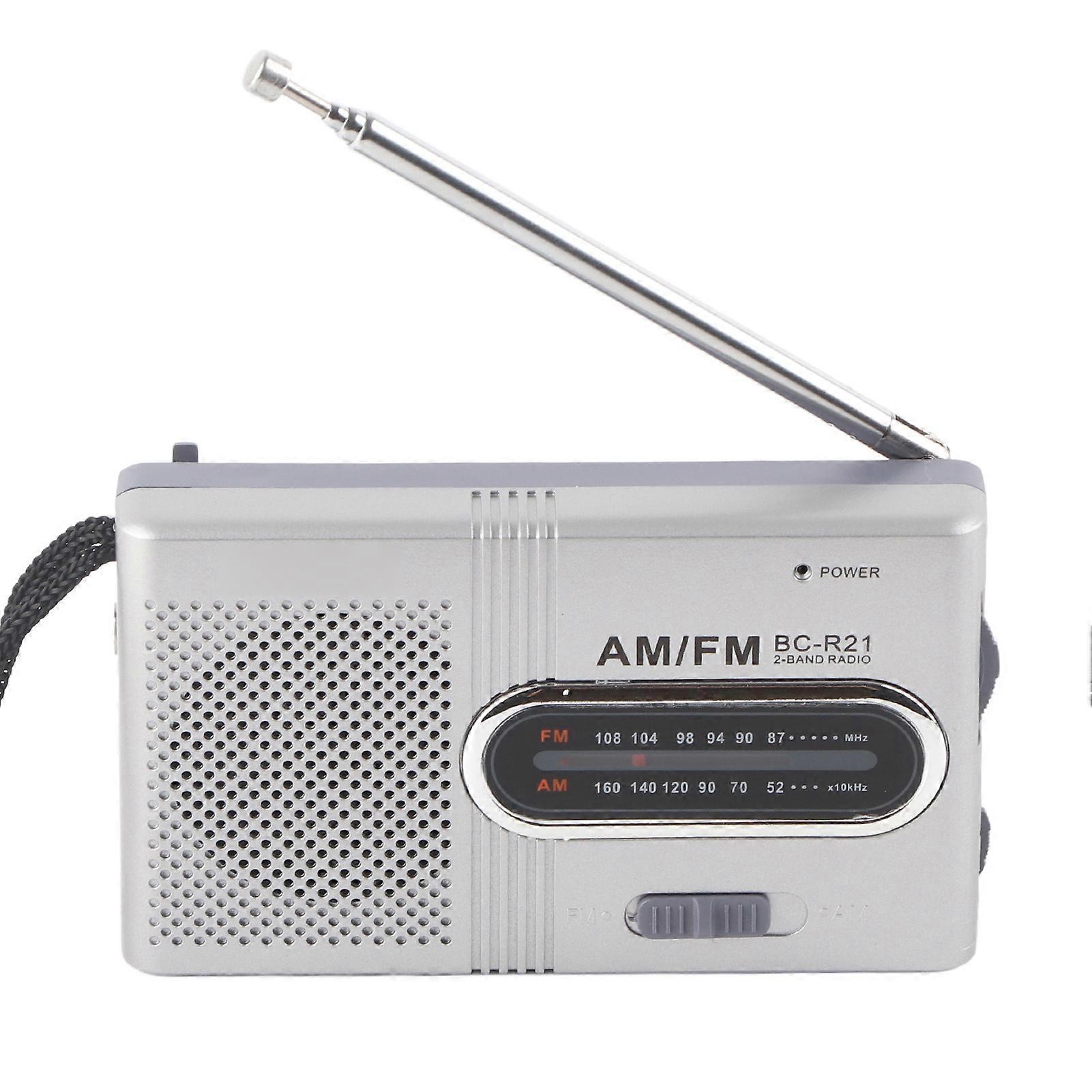 Portable AM/FM Mini Radio Stereo Speakers Music Player | Fruugo UK