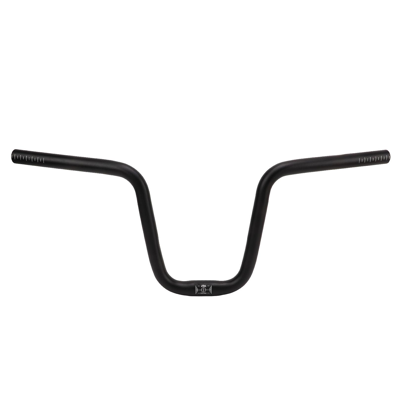25.4mm Diameter MTB Handlebar, 580mm Extra Long Handlebar, Aluminum Alloy Folding Road Handlebar, 210mm Rise