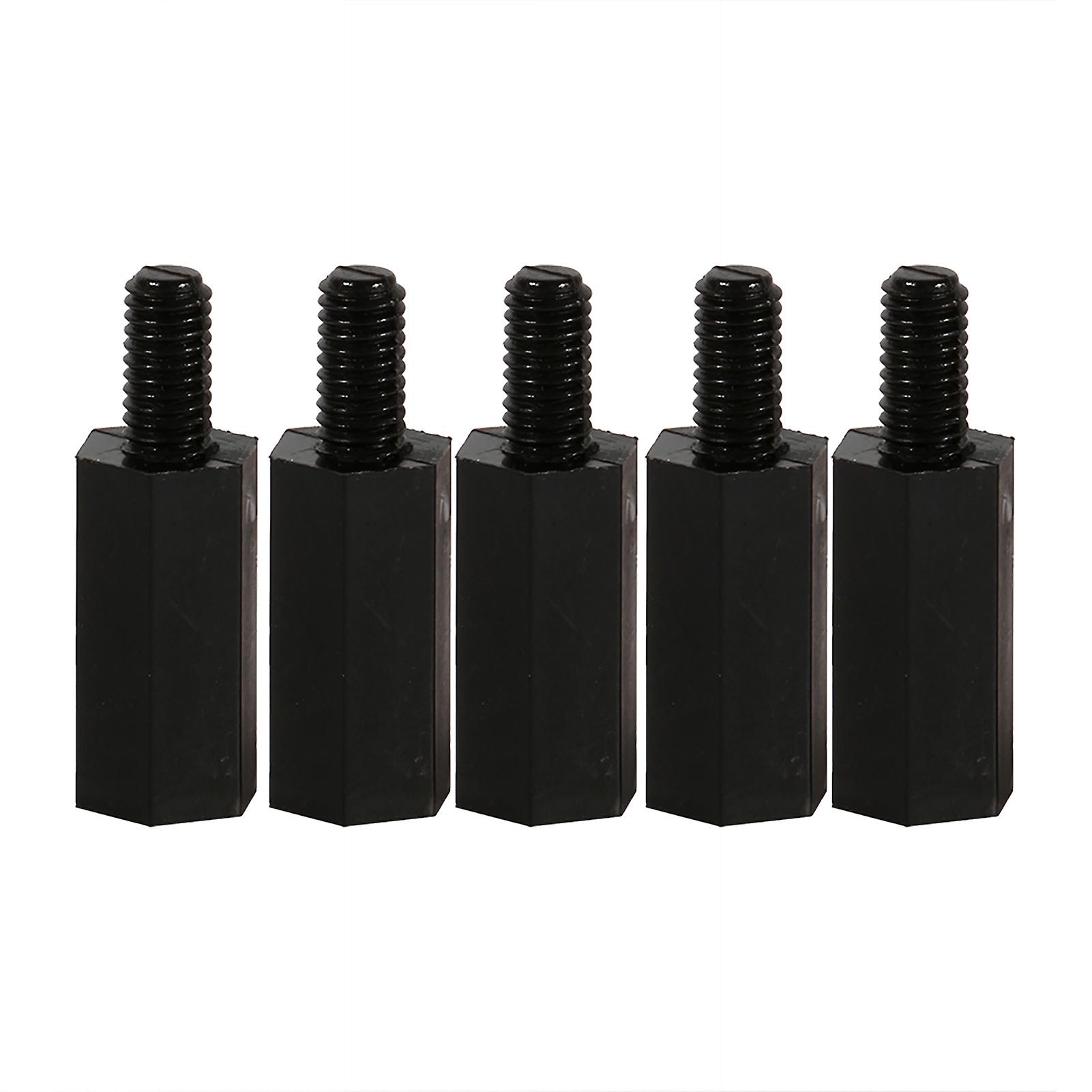 100pcs M2 M3 M4 Nylon Hex Screw Nut Spacer Set Metric Threads