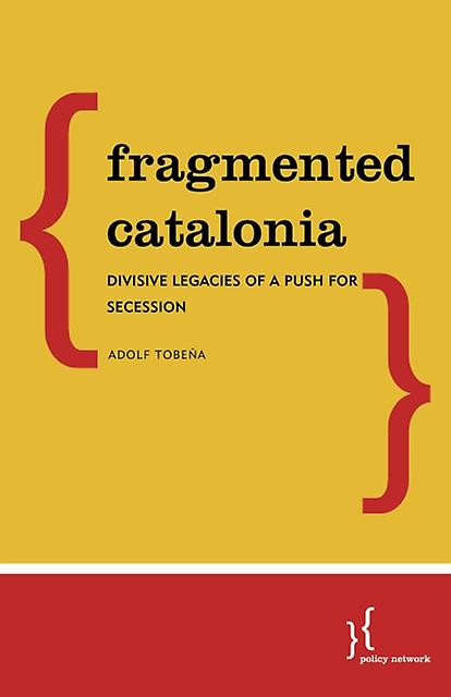 Fragmented Catalonia by Adolf Tobena Paperback Book