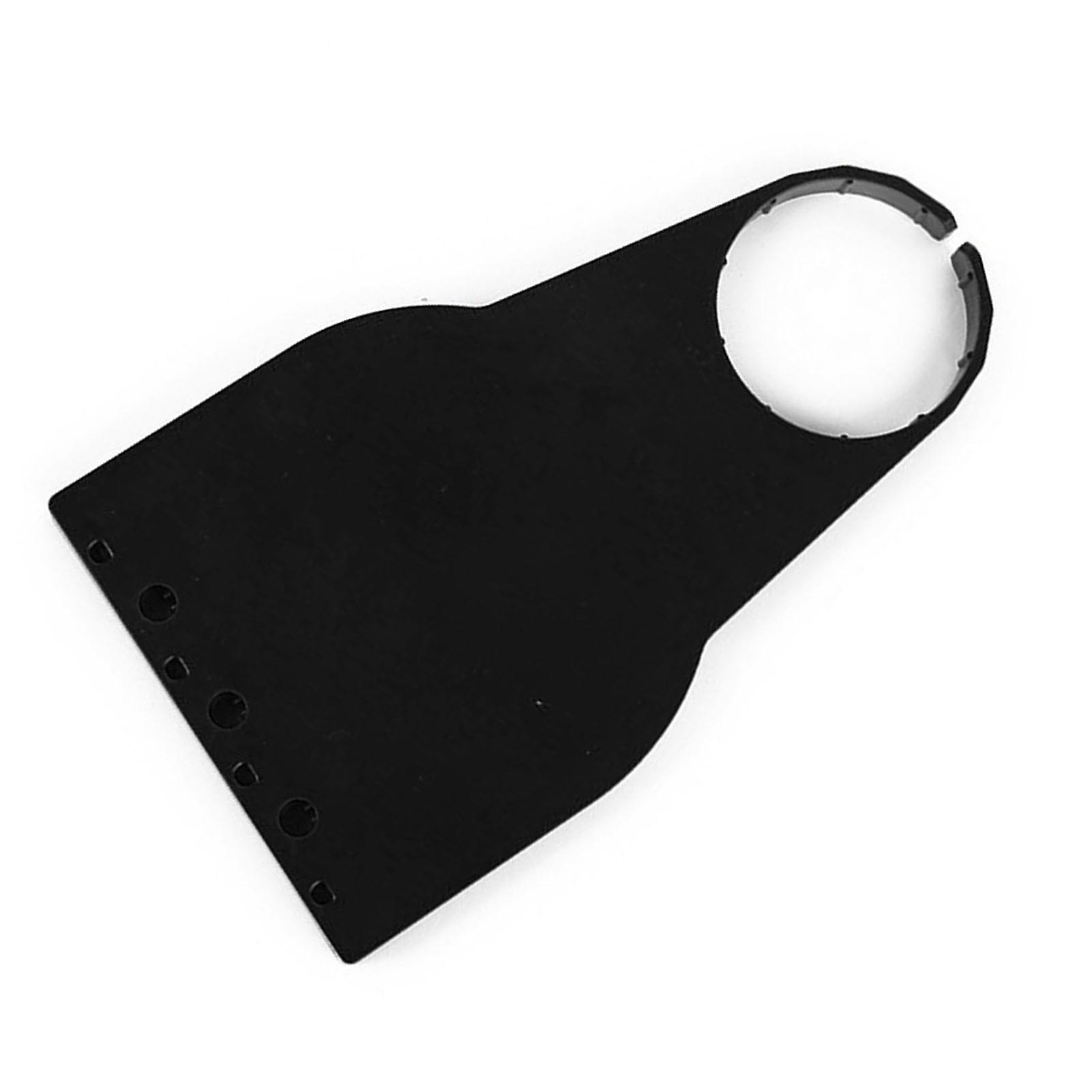 Laundry Detergent Cup Holder Black Plastic Drip Catcher Tray 42g