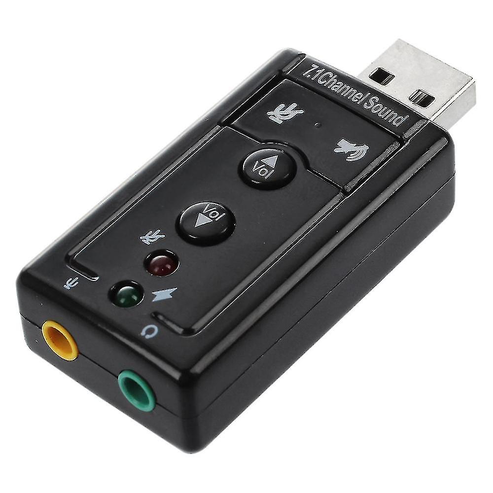 7.1 Channel Usb External Sound Card Audio Adapter