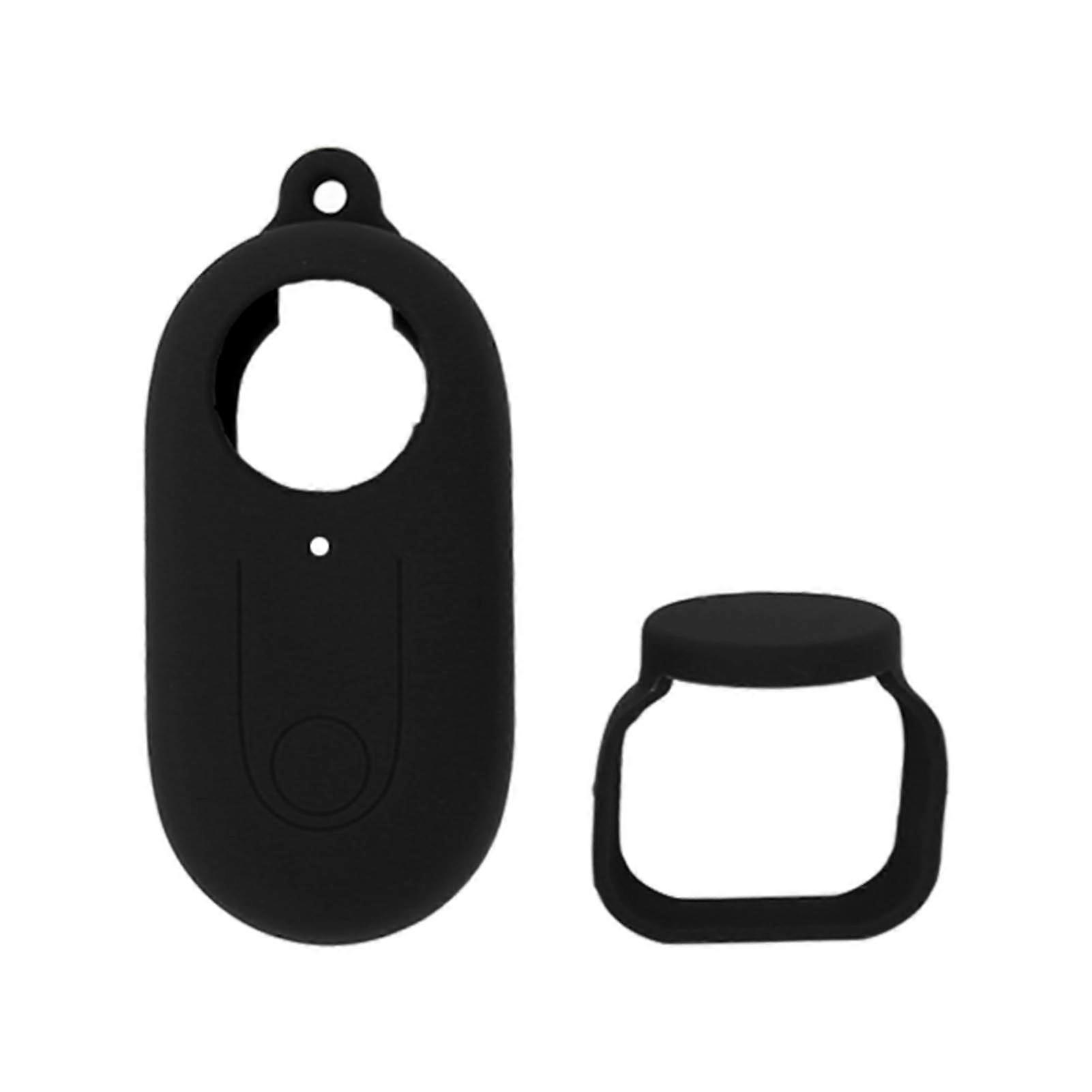 Camera Protective Case and Lens Cover for GO 3 Full Protection Action Camera Silicone Protective Cover Case Black