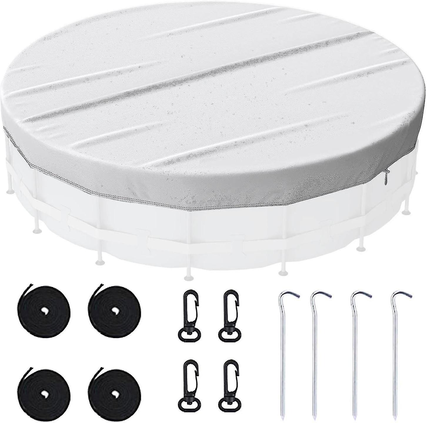 Couverture Gonflable Spa 4,5 Pieds - Protecteur Pliable Économie D'Énergie Pour Spas Gonflables Ronds