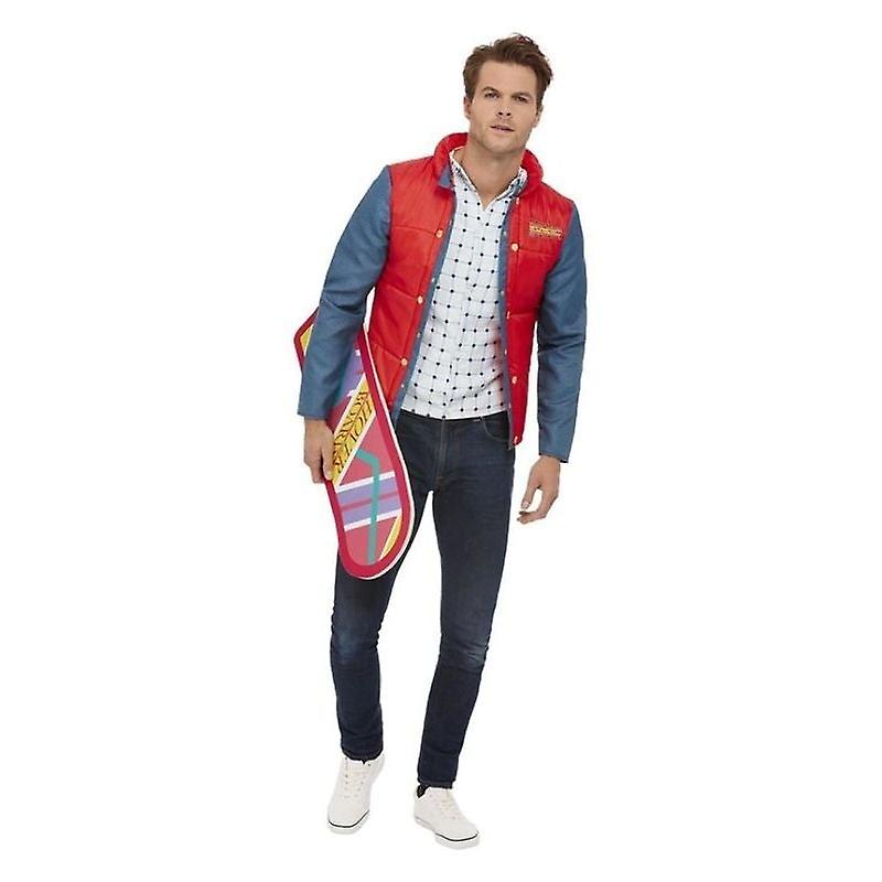 Back To The Future Marty Mcfly Costume Red 52309l