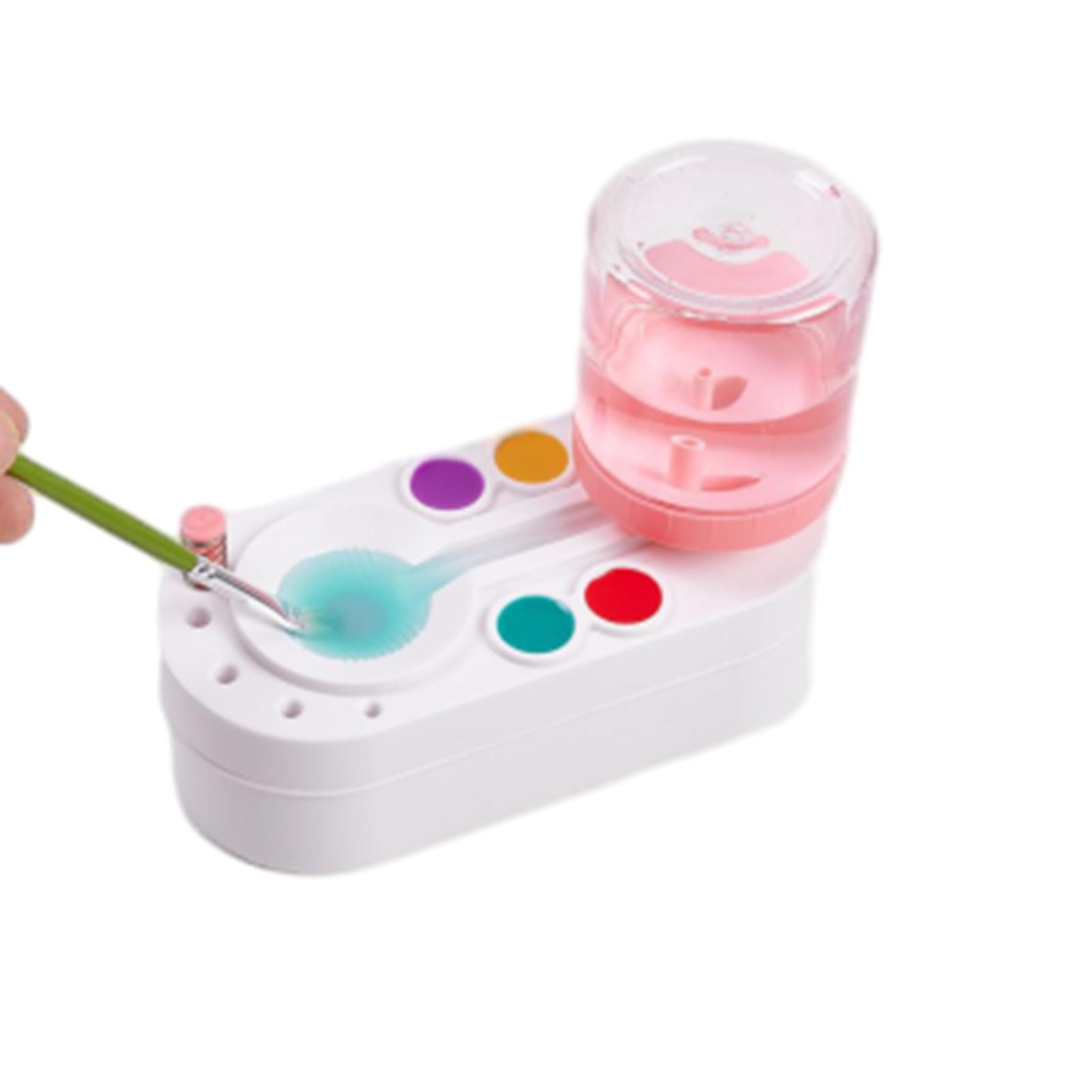 Pincel de pintura Rinser com recipiente automático Paintbrush ferramenta de limpeza para tintas acrílicas