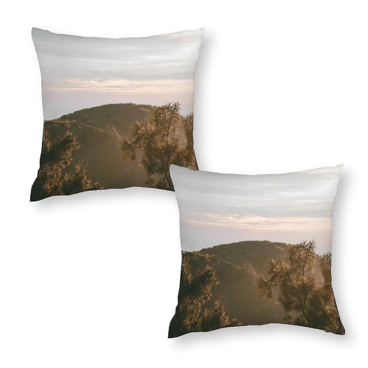 Wushan printed pillowcase