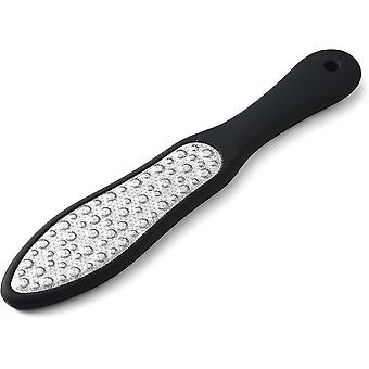 Voetvijl voor dode huid, dubbelzijdige voet rasp eeltverwijderaar voor natte en droge voeten, professionele voetverzorging pedicure tool met roestvrij staal