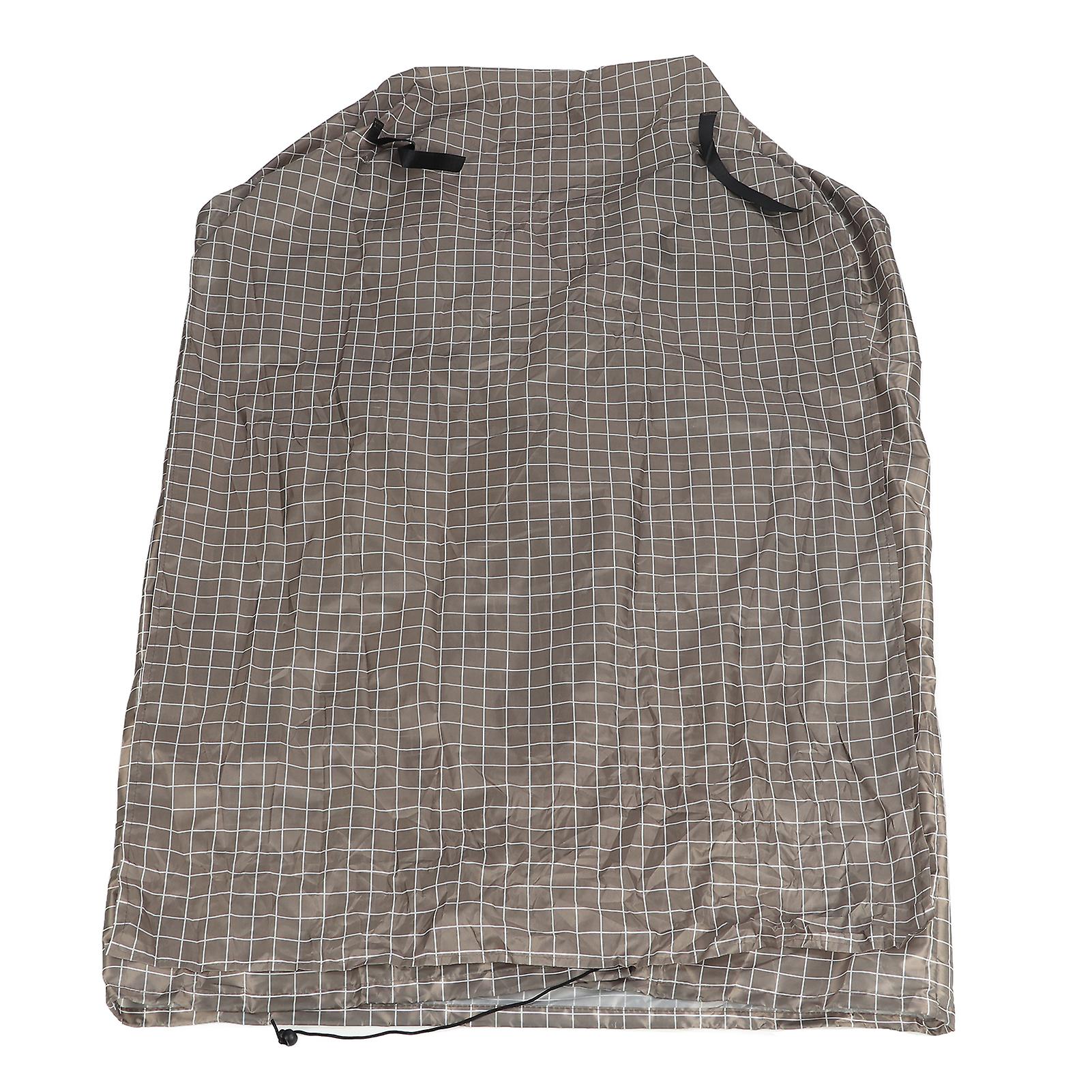 Vogelkäfig-Abdeckung, wasserdicht, winddicht, atmungsaktiv, Vogelkäfig-Abdeckung mit Netzfenster, Samenfänger für Papageien, Sittiche