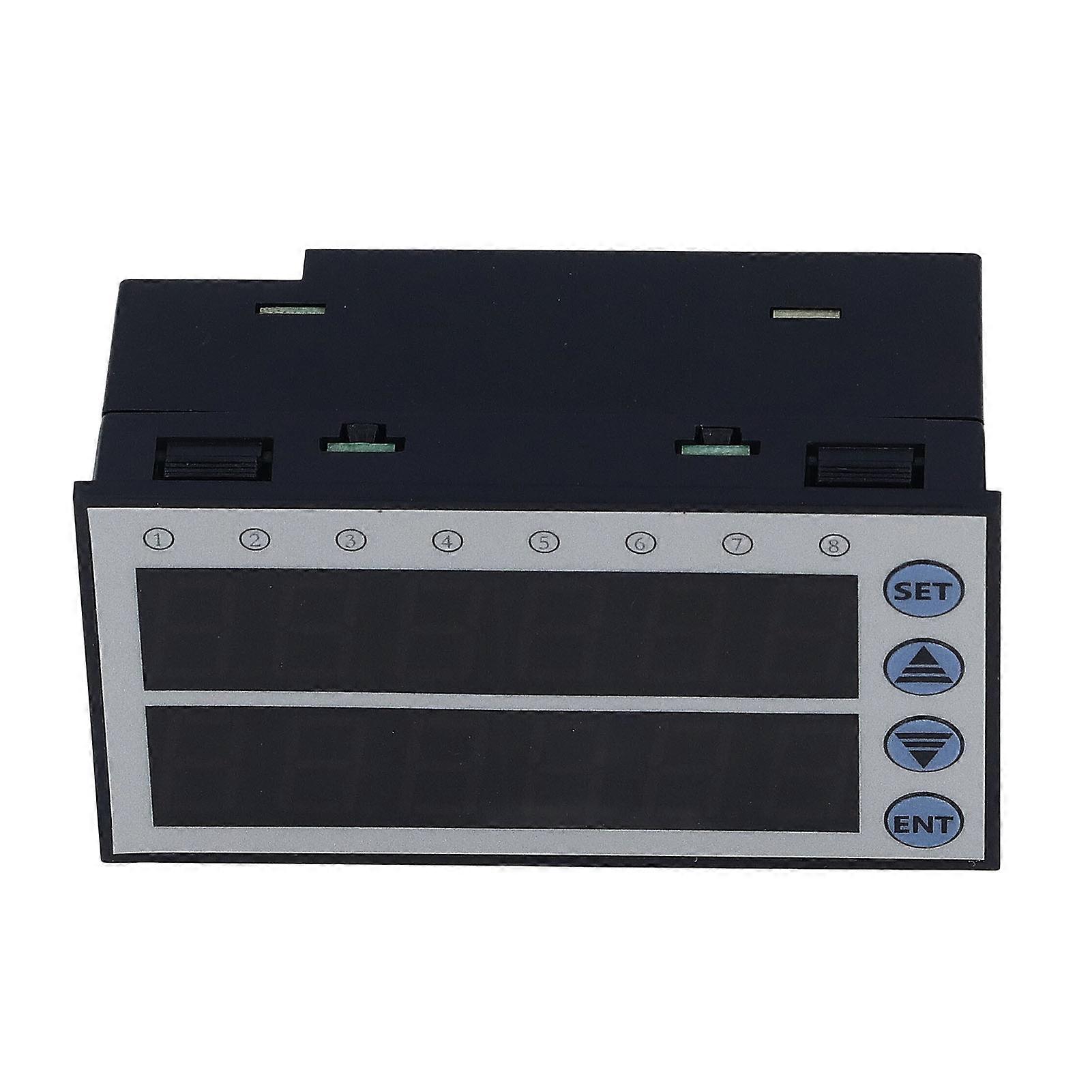 PLC Text Display DC24V Digital 8 LED FX2N 10MR Programmable 2 Way Analog Input with USB to TTL Download Cable 