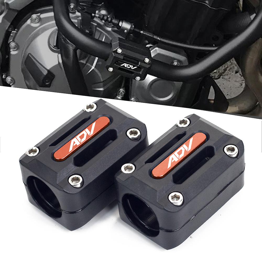 Motorcycle Engine Crash Bar Protection Bumper Decorative Guard Block For  Honda Adv350 Adv150 2022 2023 2024