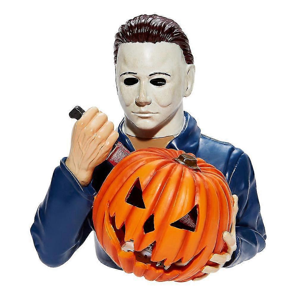 Light Up Michael Myers Statue Halloween Decoration Sam Trick 'r Treat