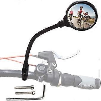 Bike Mirror 360 Rotatable Bike Mirror Adjustable for 22-32mm Handlebar HD Safety Mirrors Convex Mirror for Mountain Bike, E-Bike, Moped