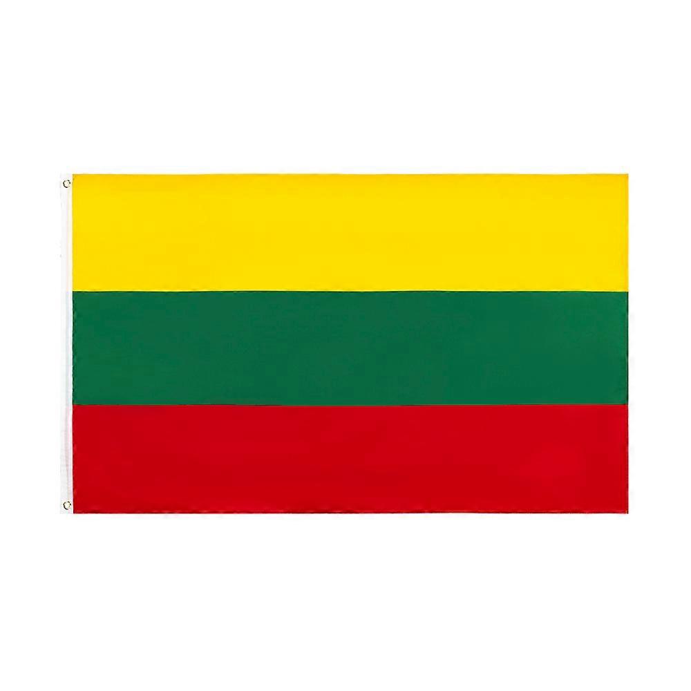 Yehoy Hanging 90*150cm Ltu Lithuania Flag For Decoration