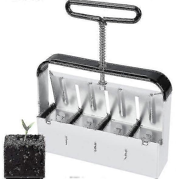 Garden Tool Seed Sowing Toolclod Maker Soil Blocker