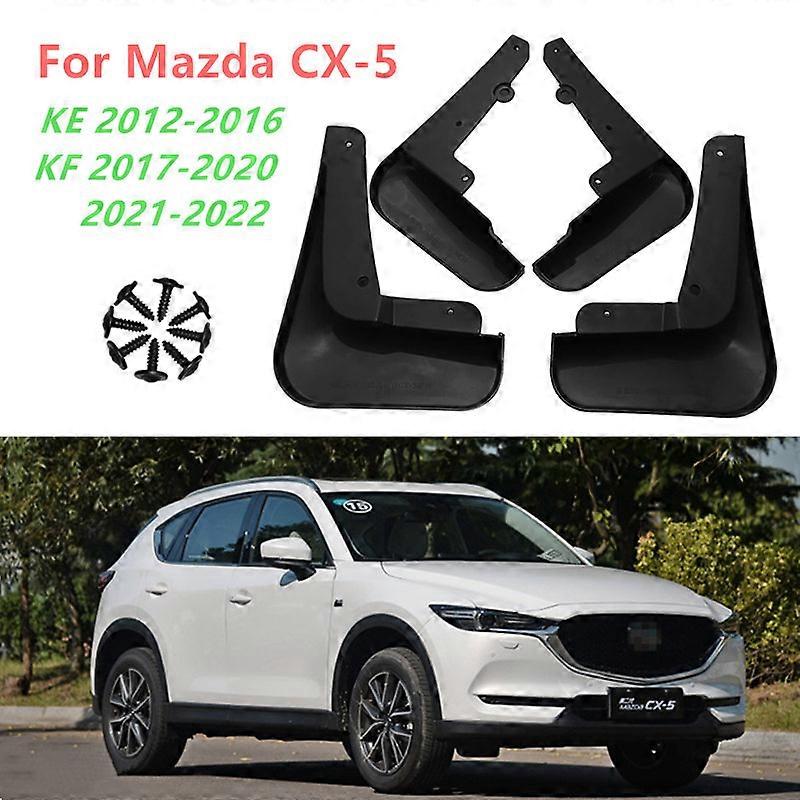 4pcs Car Mud Flap Mudguards Splash Guards for Mazda CX-5 CX5 KE KF 2012 2013 2014 2015 2016 2017 2018 2019 2020 2021 2022