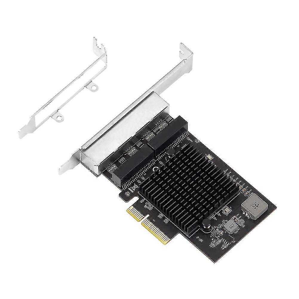 2.5g 4 Port Pcie Rj45 Lan 10/100/1000/ 2500mbps Rtl8125b Chip Server 2.5 Gigabit Ethernet Wired Ga