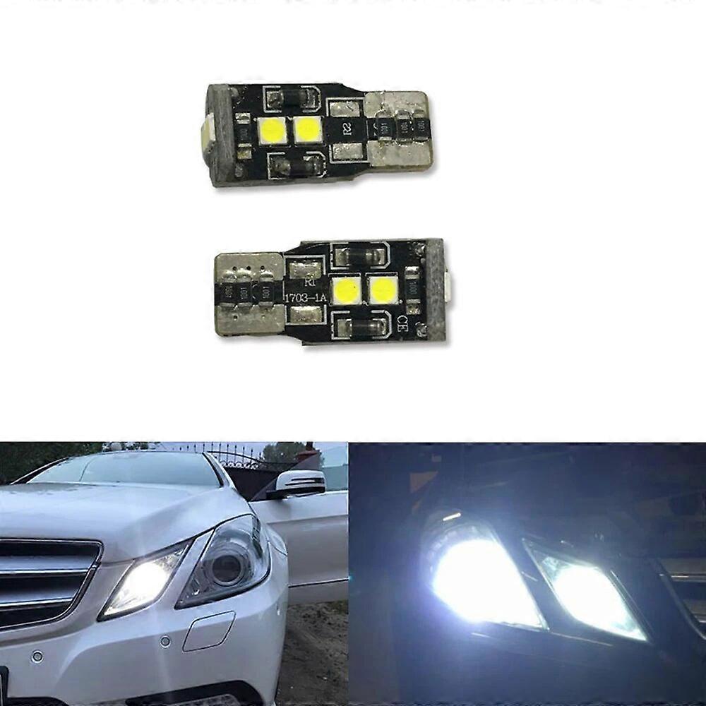 2PCS LED Parking Position Light For 2010-2013 Mercedes BNEZ W212 E-Class C207 A207 E200 E350 Clearence Light