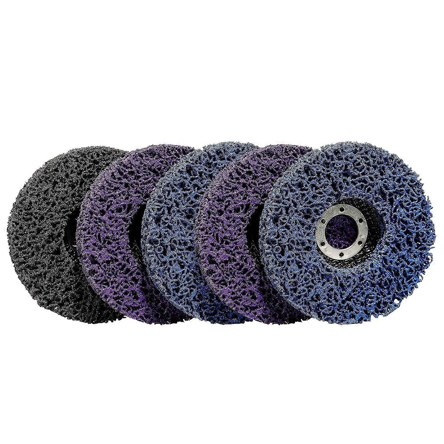 5 Disques de Nettoyage CSD 115 mm Pour Meuleuse d'angle En Nylon Pour liminer la Rouille les Soudures liminer la Peinture la Rouille et l'oxydation