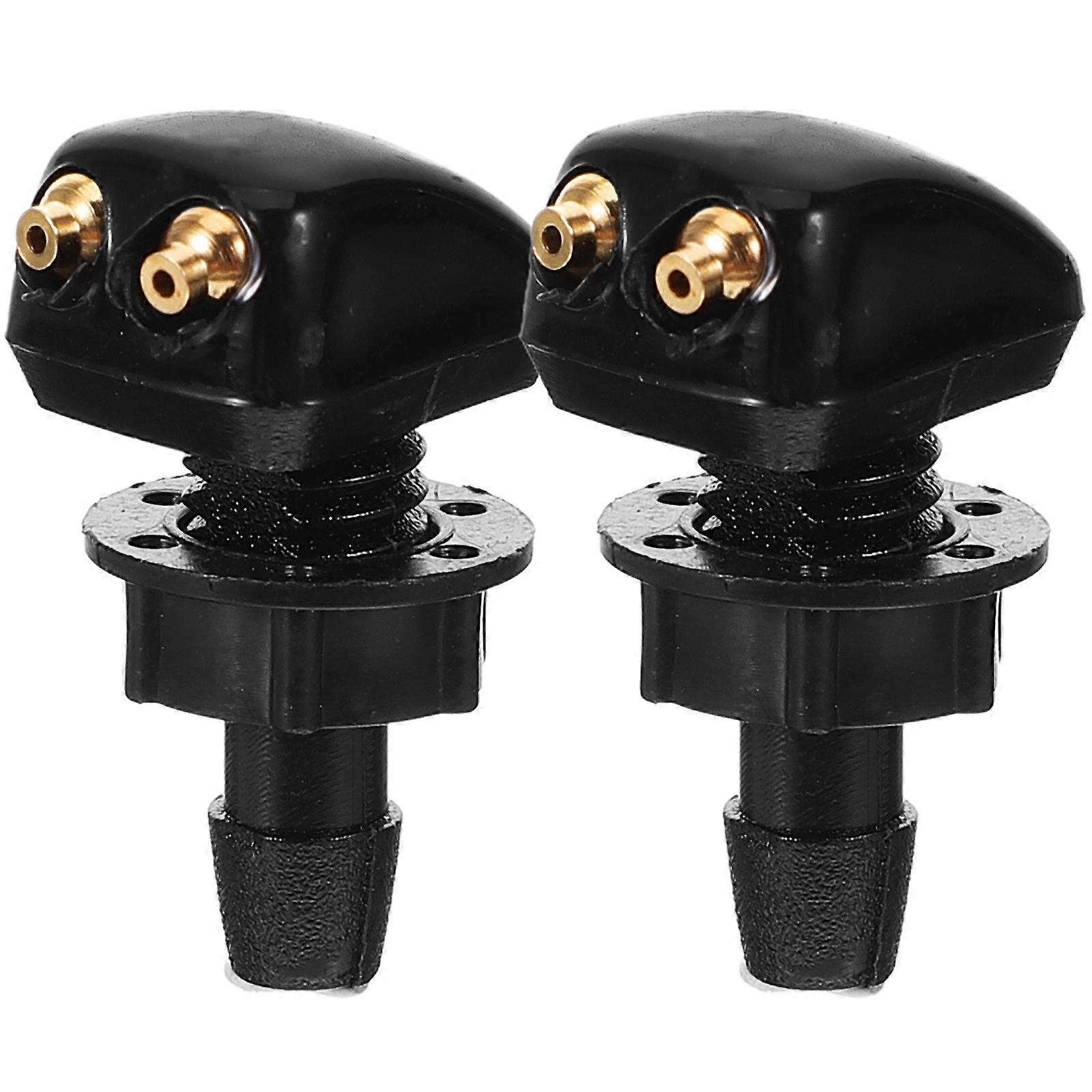 2pcs Windshield Washer Nozzles Replacement Front Washer Nozzles Windshield Nozzles