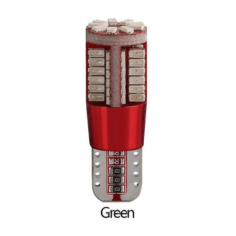 10X T10 W5W 192 Canbus 3014 57SMD No Error Auto Wedge Clearance Lights Bulb Car Marker Light Parking Lamp White Red Yellow Blue