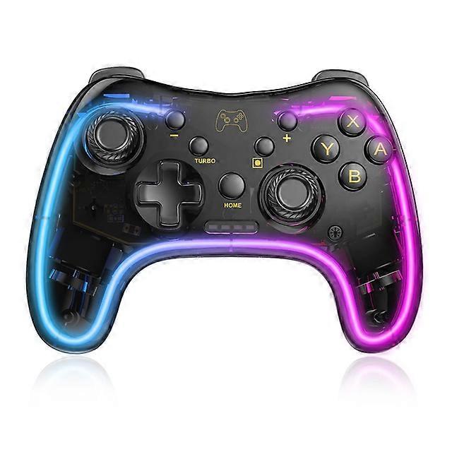 Joy Pad Switch Pro Controller Wireless Compatible With PC/Lite/OLEDAdjustable LED By APP