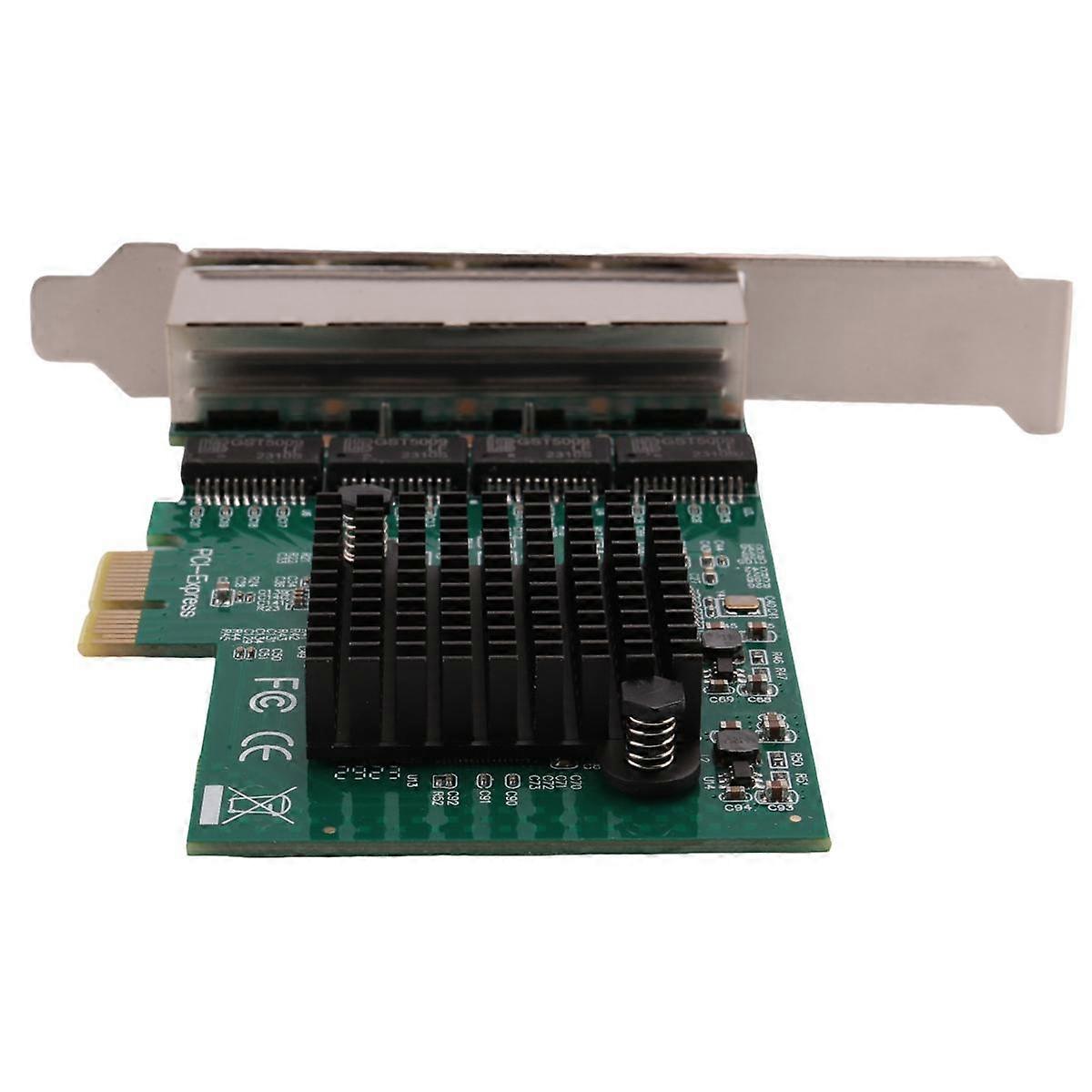 4X Network Cards Network/Lan Adapter PCI-E Network Card Realtek RJ45 Internet Ethernet Gigabit 4 Po