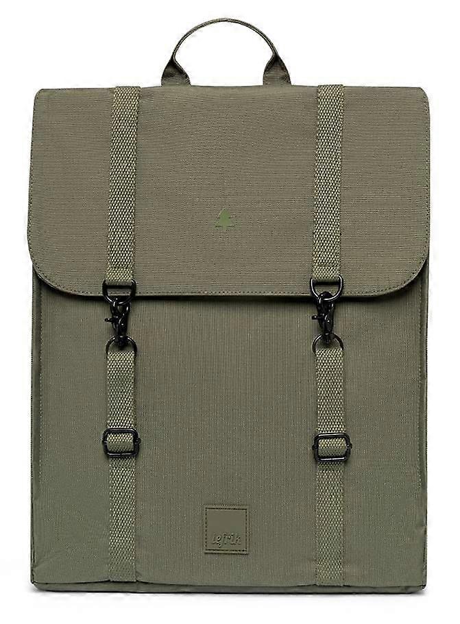 Lefrik Handy Stripes Backpack - Olive Green