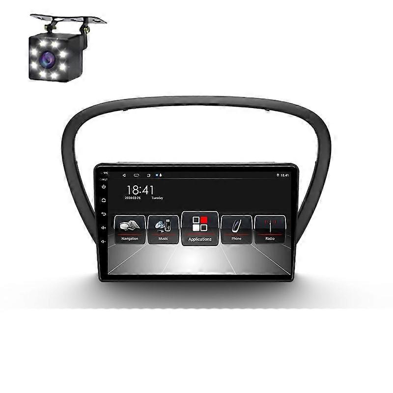 For Peugeot 607 2004 - 2010 Car Multimedia Radio Wireless Carplay Navigation Auto GPS