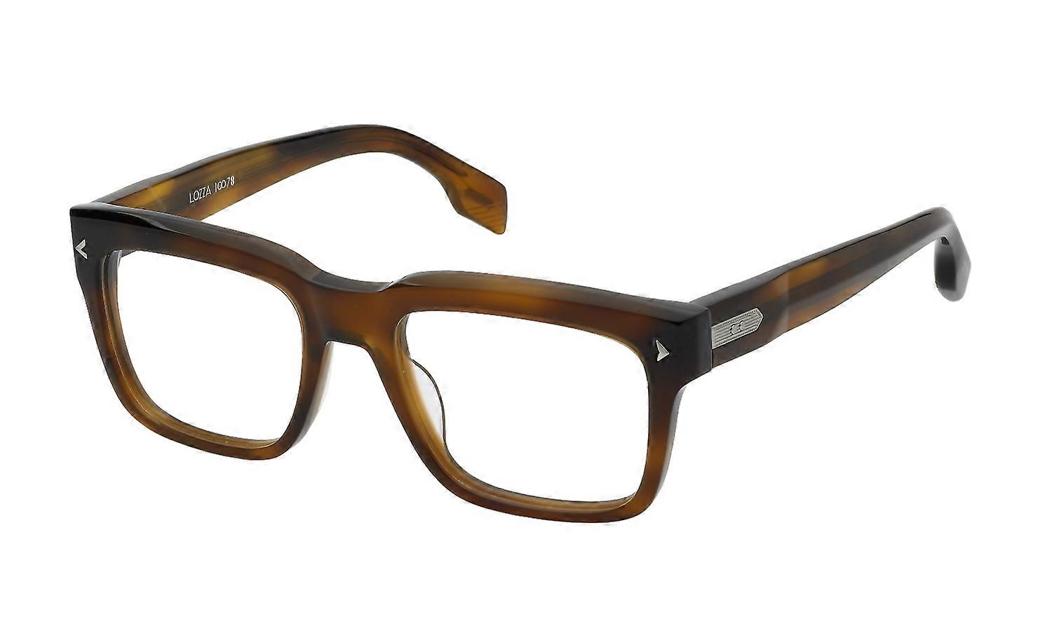 Eyewear Frames Lozza VL4356M 0706 AVANA MEDIA LUCIDA 55/20/150 MAN