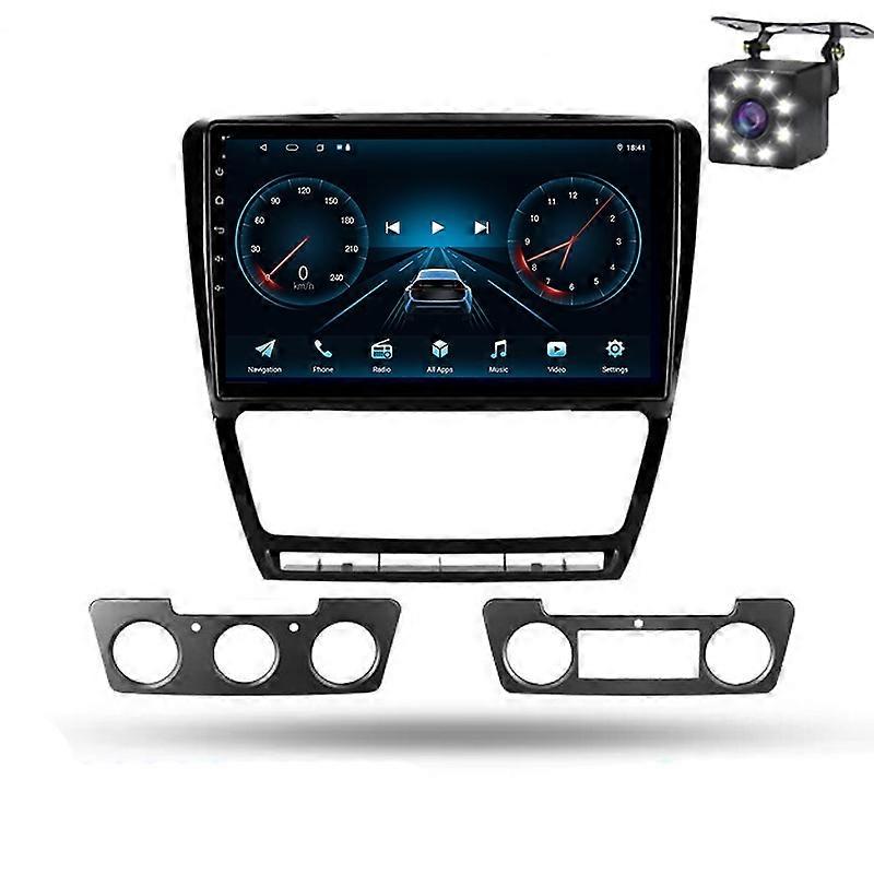 Car Multimedia Radio Carplay For Skoda Octavia 2 A5 2008-2013 Wireless Android Auto