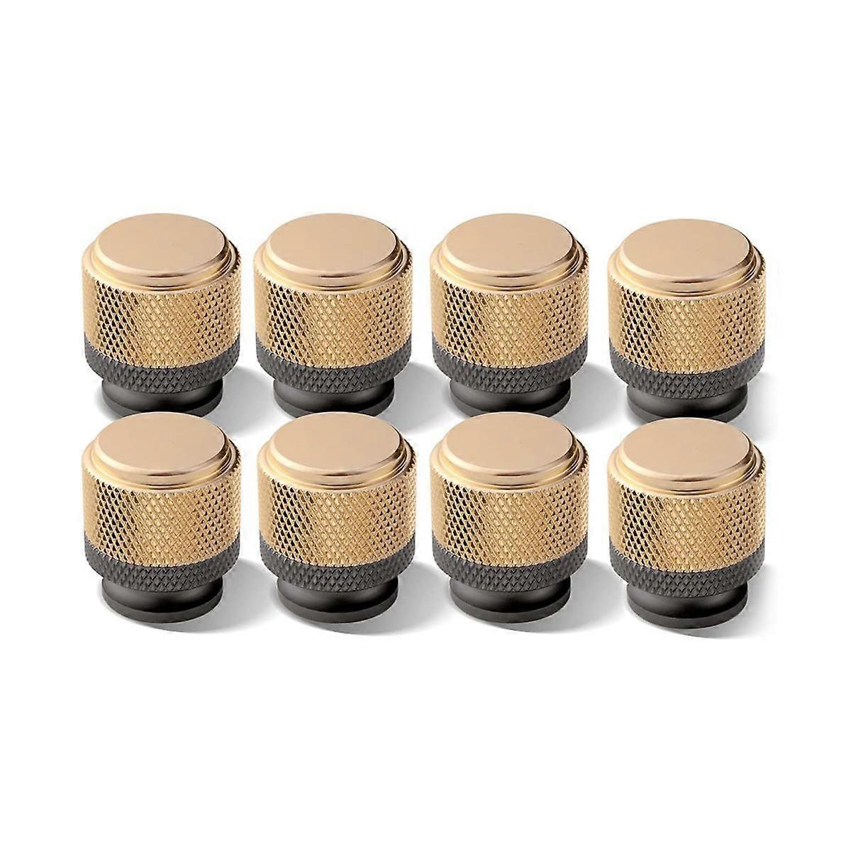 8 Pcs Knurled Cabinet Knobs Kitchen Drawer Knobs Knobs Handles Bathroom Cabinet Door Knobs Decorati