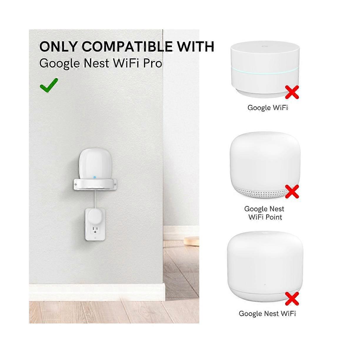 For WiFi Pro Wall Mounting Bracket Intelligent Speaker Wall Storage Bracket Base, 2 PCS