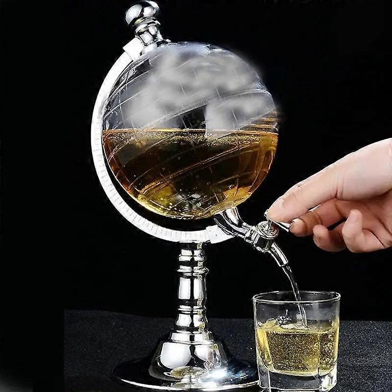 15L Glass Bottle Whiskey Container High Borosilicate Glass Wine Dispenser Creative Globe Decanter Bar Supplies Home Decoration