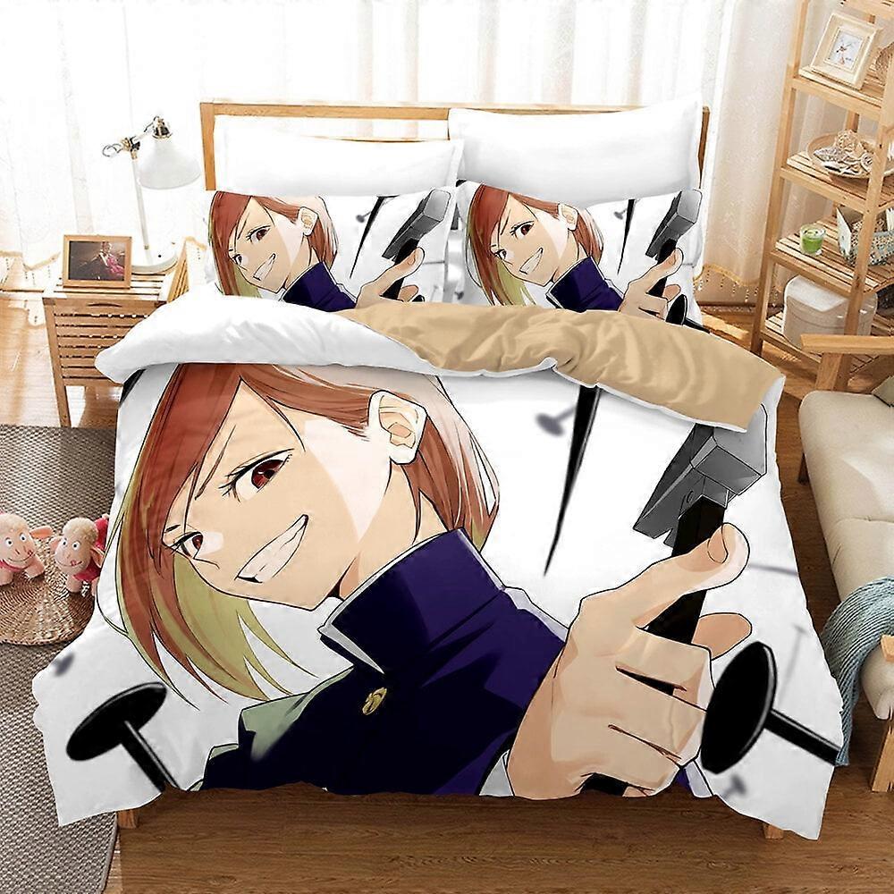 o1031 Jujutsu Kaisen gioco all'ingrosso, stampa di copripiumino in tessuto 3D digitale nj1031