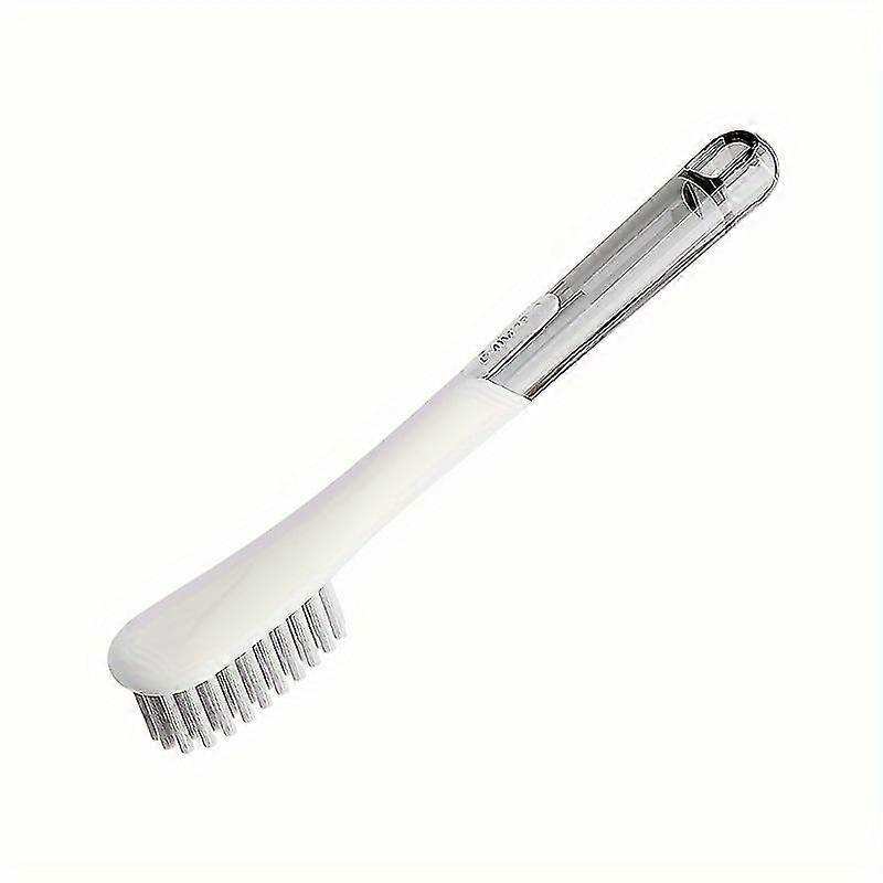 Long Handled Soft Bristle Brush - Gentle Cleaning for Shoes and Laundry - Durable Plastic Material, Easy to Use and Clean