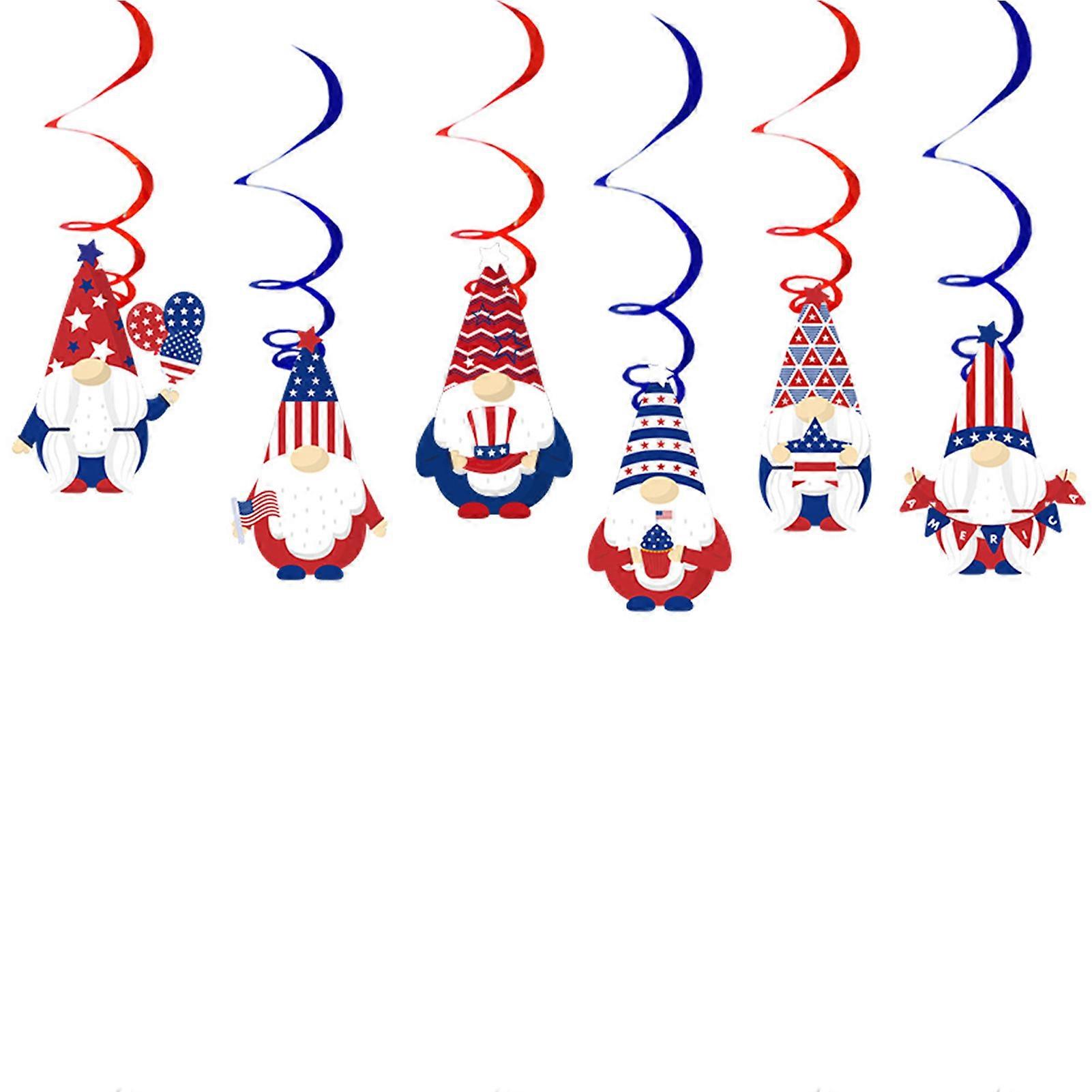 American Star Spangled Banner Pendant No Deformation and Colorfast Pendant for Decorating Patriotic Event