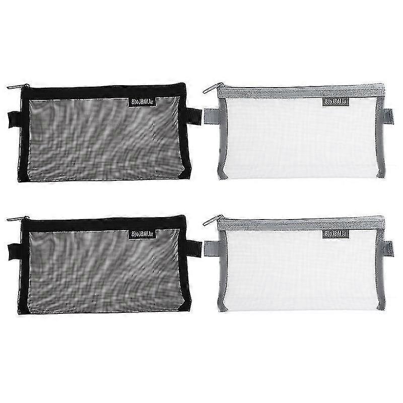 4pcs Transparent Pen Bags