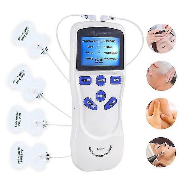 TENS EMS Machine: Electrical Muscle Stimulator for Back Therapy